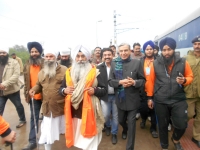 Flag off of Special Train to Shri Hazoor Sahib Nanded