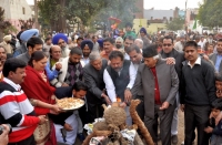 Lohri Celebration, E-Block, Sector 30, Chandigarh - 12th Jan 2014