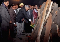 Lohri Celebrations, Dussehra Ground, Sector 40, Chandigarh