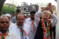 Congress Padyatra in Dadumajra