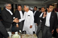 Meeting Lawyers at Bar Room of Punjab and Haryana High court